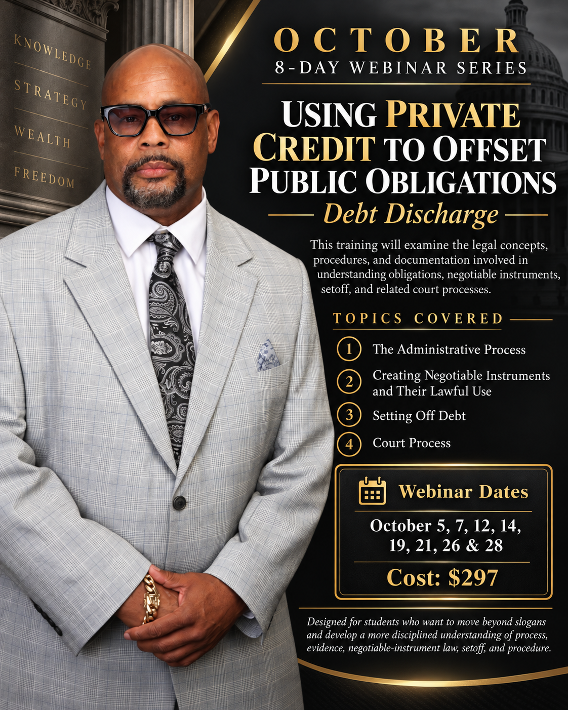 Using Private Credit to Offset Public Obligations